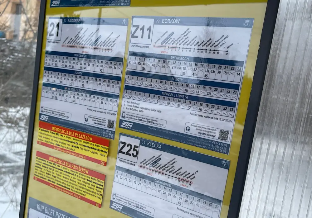 Rozkład jazdy Ostrowiec Kielce - Sprawdź godziny i przewoźników