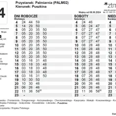 Rozkład jazdy 702 Poznań – sprawdź godziny i trasy autobusu