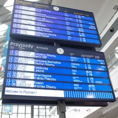 Aktualny rozkład jazdy pociągów Wągrowiec Poznań - uniknij opóźnień