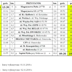 Rozkład jazdy autobus 803 do Ogrodów - sprawdź godziny odjazdów