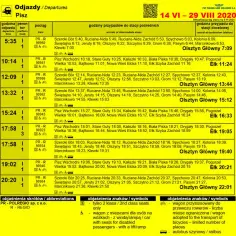 Aktualny rozkład jazdy Olsztyn Bartoszyce - nie przegap odjazdów!
