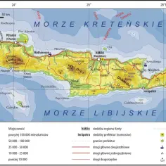 Gdzie dokładnie leży wyspa Kreta? Położenie, mapa i sąsiednie kraje
